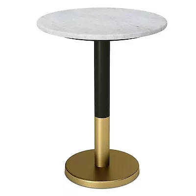 Ryan Marble Side Table White - WyndenHall • $49.99