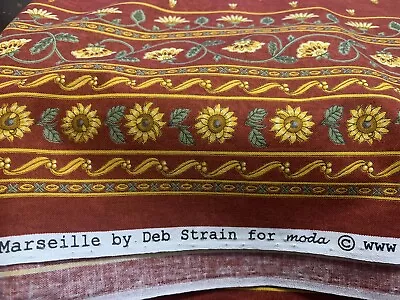 Marseille By Deb Strain For Moda Fabric              Yardage 3 1/2 • $20