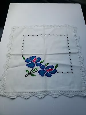 Tortillero Embroidered Tortilla/Bread Cloth Napkin Handmade Mexican Servilleta  • $17.95