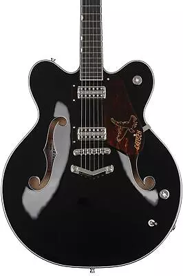 Gretsch G6636-RF Richard Fortus Signature Falcon With V-Stoptail - Black • $3399.99