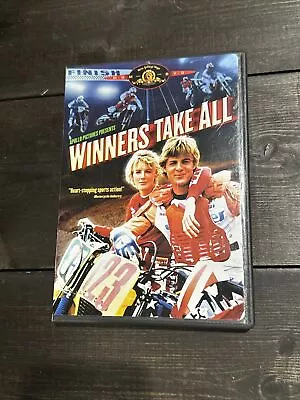 Winners Take All DVD 1986 RARE OOP! Don Michael Paul MGM Motorcross - Tested • $15