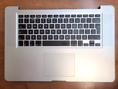 Oem Macbook Pro A1286 2010 15  Top Case Trackpad Nonbacklit Keyboard 613-8239-05 • $17.84