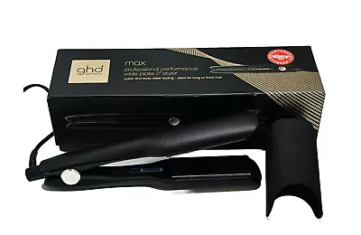 Ghd Max Styler 2  Flat Iron Hair Straightener Wide Plates Ceramic Straighteni... • $89.99