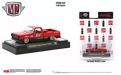 M2 Machines Coca-Cola Release A36 1973 Chevrolet Cheyenne Super 10 Custom • $15.99