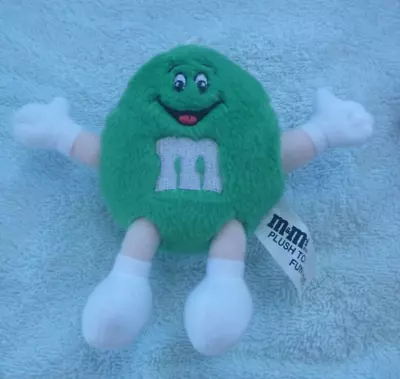 M&M Collectables -   Green  Plush   Vintage  -  (time To Sell My Collection) • $3