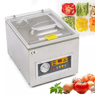 120W Digital Vacuum Packing Sealing Machine Commercial Vacuum Chamber Sealer NEW • $277.40