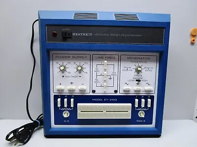 Vintage - HEATHKIT Electronic Design Experimenter - MODEL ET - 3100 - USA • $30