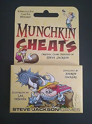 SJG 4262 Munchkin: Cheats - 30 Card Expansion - 1st Edition 2nd Printing 2021 • $12.95