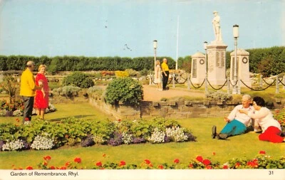 £1.85 • Buy Bamforth  Views Postcard  Rhyl Garden Of Remembrance No 31   Unused  Very Good