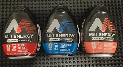 MiO ENERGY  Black Cherry Wicked Blue Citrus Strawberry Pineapple Smash • $15