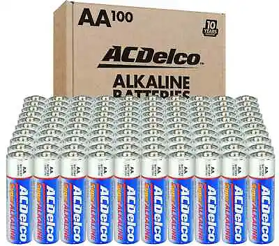 ACDelco AA Batteries Super Alkaline AA Battery 100-Count NEW US❤️❤️❤️ • $25.98