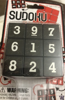 £1.99 • Buy Sudoku Cube Puzzle Game Brain Teaser 🩵New And Sealed 🩵