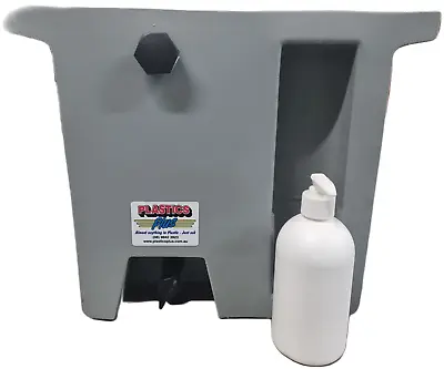 $180 • Buy Poly Underbody Ute Grey 18L Slimline Vehicle Water Tank With Soap Dispenser