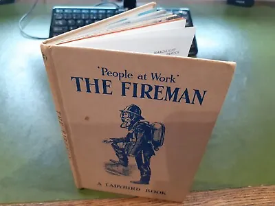 LADYBIRD PEOPLE AT WORK BOOK   THE FIREMAN    1960's Good Condition • £2.99
