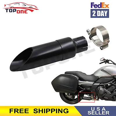 $48.88 • Buy Shorty GP Exhaust Motorcycle Slipon Short Muffler Pipe Fits 14-18 Honda CTX700