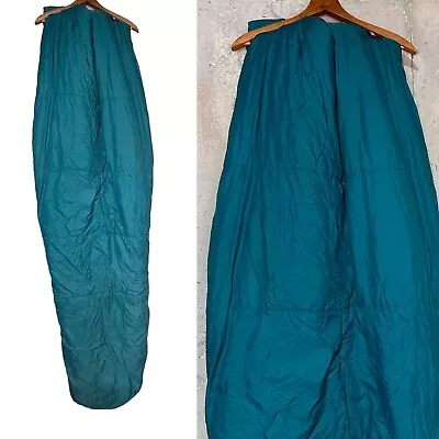 Marmot Emerald Blue Voodoo Long Mummy Sleeping Bag • $184.95