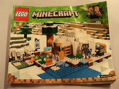 Lego Minecraft 21142 Polar Igloo Instructions Only • $5.99