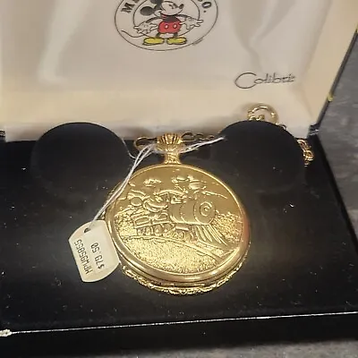 Colibri Disney Pocket Watch With Original Box- Mickey & Co. • $99.99