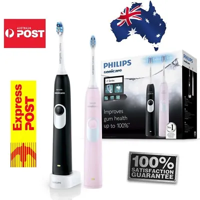 $171.99 • Buy Philips Sonicare 2 Series Rechargeable Electric Toothbrush 2-handle Pack Health