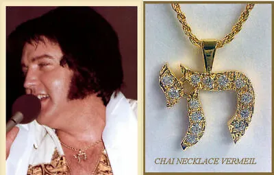 Elvis Last Concert Chai Necklace • $3350