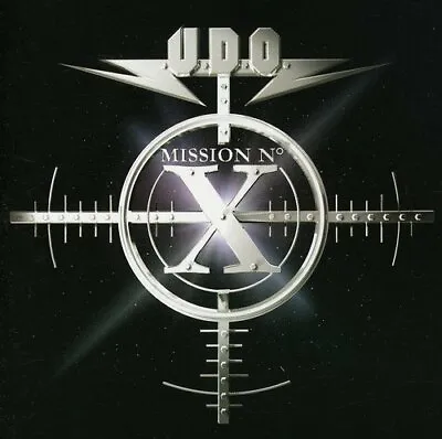 U.D.O.-Mission No. X 1st.Press W/OBI Bonus Track Accept Scorpions Sinner JAPAN • $49.80
