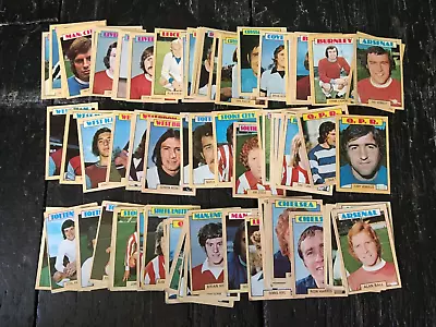 A & Bc Gum Blue Back Football Cards 1973 Series 1 X 85 Cards Inc 5 Liverpool • £27.69