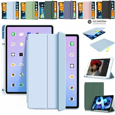 $15.99 • Buy For IPad 7 8 9 10th Generation 10.2 Air 4 5th 10.9 Pro 11 12.9 Smart Case Cover