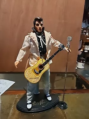 Hasbro 1993 Elvis Presley Teen Idol Doll With Guitar And Microphone • $45