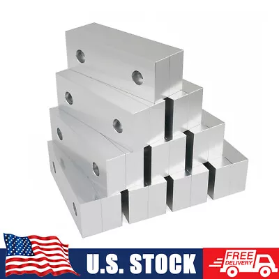 10Set Soft Jaws Standard Machinable Aluminum For Kurt 6  Vise Jaws Of 6 X 2 X 1  • $169.99