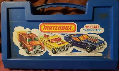 Matchbox Case (hard Plastic) With 19 Mixed Vintage Cars 1970s • $20