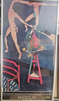 Henri Matisse Nasturtiums With Dance Knoedler Gallery Original Poster Art 1973 • $125