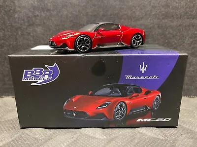 1/64 Bbr Models Maserati Mc20 Rosso Vincente Red • $23