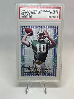 $4.95 • Buy CHAD PENNINGTON 2000 Collector's Edge Masters Retail #237 Rookie RC PSA 9 Mint