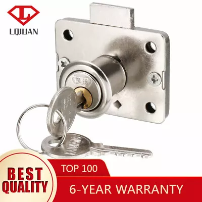 Security Drawer Lock Furniture Cylinder  Alloy Cam For Mailbox Cupboard Cabinet  • £6.88