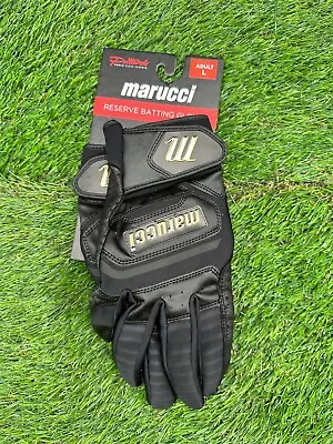 Marucci Pittards® Reserve Adult Batting Gloves Large Black • $40