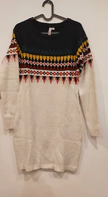 £28.99 • Buy Bodyflirt Ladies Ecru Knitt Jumper Dress. Size-10/12UK. BNWT 