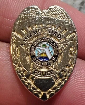 Miami Dade Police Miami Dade County Florida Pin • $49.99