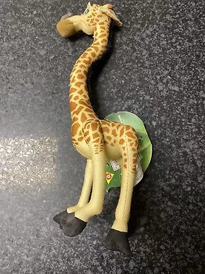 NEW Vintage Madagascar Melman Giraffe Plush Animal Toy - Hasbro - Free Shipping • $20.98