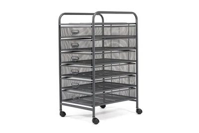 £49.99 • Buy OSCO Wire Mesh 6 Drawer Cart - Graphite