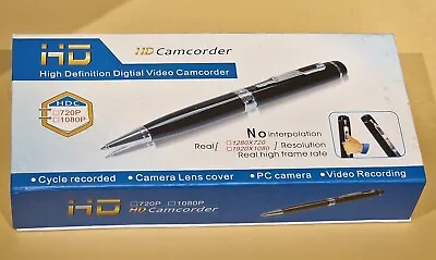 £18 • Buy Portable Spy Hidden Camera Pen HD 1080P Video Camcorder Recorder Security Cam UK