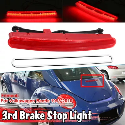 For VW Beetle 1998-2010 2007 2009 1C0945097E Red 3RD Third Brake Stop Lamp Light • $23.39