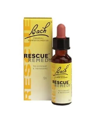 £43.72 • Buy Bach Rescue Remedy Flower Remedies Natural Essences Comfort Reassure Stress 10ml