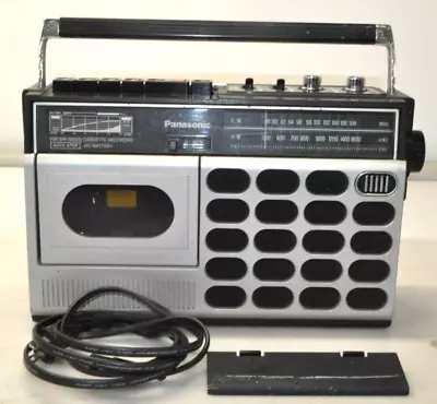 Vintage Panasonic Fm/am Radio Cassette Recorder Rx-1660 Test And Working • $9.99