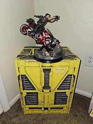  V In Action  Cyberpunk 2077 Statue (10 In) W/Box From Collectors Edition • $130