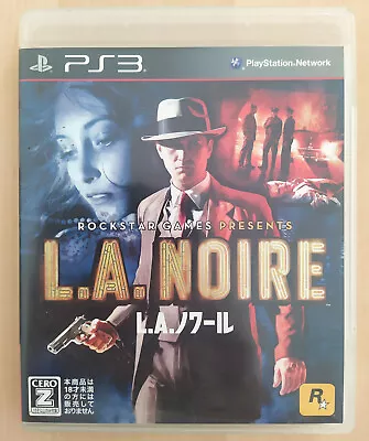 L.A. Noire - PlayStation 3 PS3 NTSC-J Japan Rockstar Game Complete • $7.50