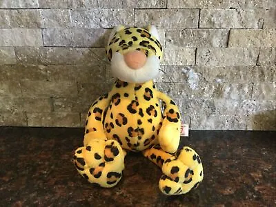 Enesco Nici Yellow Spotted Leopard Plush 9  Cute Stuffed Cat Animal Toy • $16.50