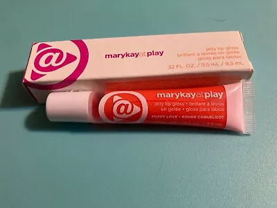 Mary Kay At Play Poppy Love Lip Jelly Lip Gloss New In Box Discontinued  • $8.50