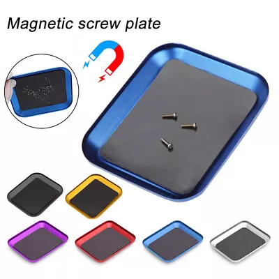 Aluminum Magnetic Screw Holder Tray Mat Tool For IPhone Mobile Laptop Repair • £3.95