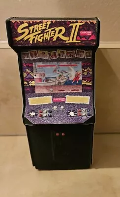 1/12 6” Mini Street Fighter 2 SFII Arcade Game Machine Cabinet Custom Model • $19.99