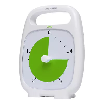 Time Timer PLUS 5 Minute Timer White • $45.99